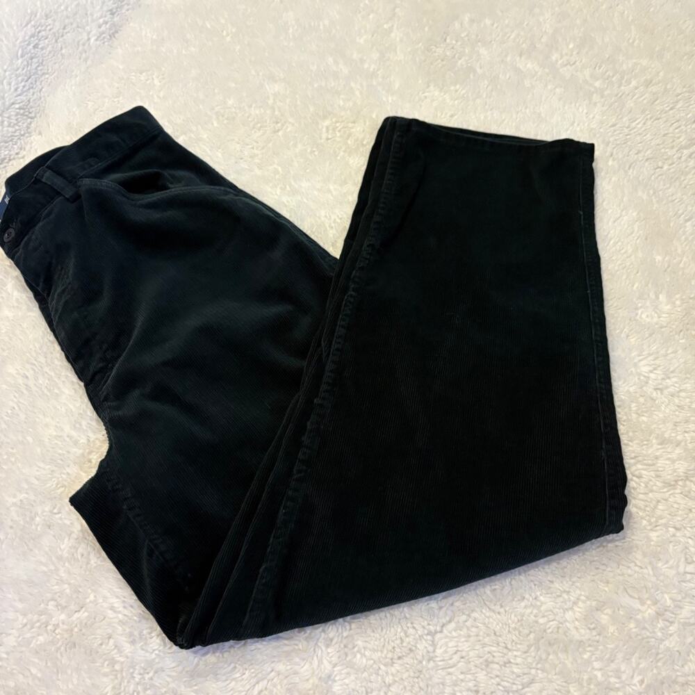 VTG 90s Y2K Polo Ralph Lauren Men Green Corduroy Pants 33/30 Streetwear Grunge